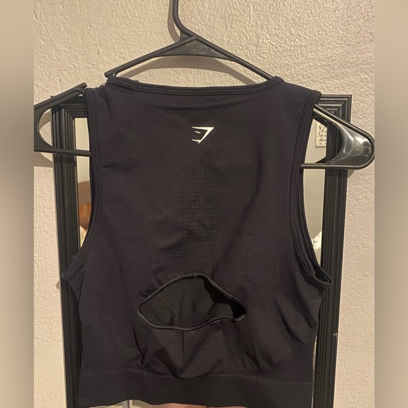Gymshark Seamless Sport Tank Black Small - Picture 2 of 4